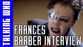 Frances Barber Doctor Who Madame Kovarian Interview with Blogtor Who  Talking Who 33 [upl. by Martreb]