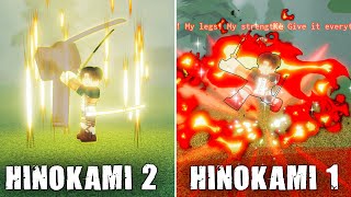 Hinokami 1 vs 2 Comparison in Rogue Demon [upl. by Geraldina209]