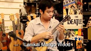 Lanikai Ukulele series Review by Ukethaicom [upl. by Ayitahs]