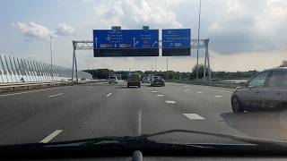 Relaxing Timelapse Journey Amsterdam to Amersfoort  17 July 2019 [upl. by Oniluap57]