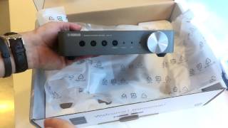 Yamaha WXA50 unboxing MusicCast [upl. by Sofia225]