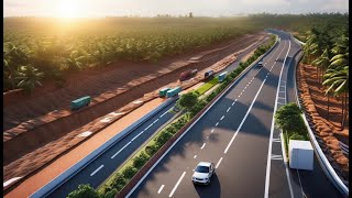 Attingal bypass road completion view  NH66 update latest upcoming reality 2025 Kerala NHI [upl. by Sublett479]