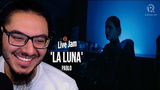 PABLO SB19  LA LUNA  REACTION [upl. by Ydna]