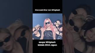 aespa serious about “ One Look Give ’Em Whiplash “ aespa æspa whiplash shortvideo shorts kpop [upl. by Joiner160]