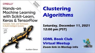 Handson Machine Learning  Clustering Algorithms [upl. by Ailaroc]