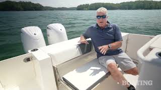 Robalo R250 Boat Test Review 2024 [upl. by Ebbarta492]