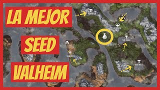 💥💥LA MEJOR SEED en VALHEIM💥💥  🚀El SEED MAS COMPLETO🚀 👹TODOS LOS 5 JEFES de VALHEIM JUNTOS 👹 [upl. by Cutter]