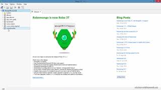 MongoDB GUI  Administrar visualmente bases de datos NoSQL con Robo3T  RoboMongo  Víctor Robles [upl. by Assehc854]