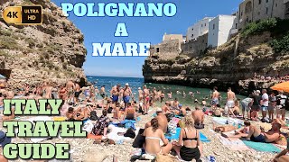 POLIGNANO A MARE TRAVEL GUIDE  ITALY  4K  2023 [upl. by Notyap]