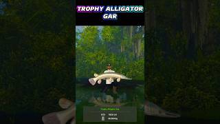 Fishing Planet TROPHY ALLIGATOR GAR fishing huntfish shark [upl. by Hadihsar455]