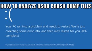 How to Analyze BSOD Crash Dump Files [upl. by Roban]