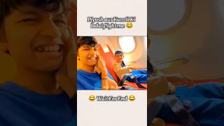 Piyush Aur Kunali ki ladai flight me 😂 Sourav joshi Vlogs trending souravjoshivlogs [upl. by Emmie651]