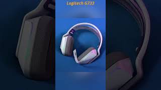 Review Logitech G733 Lightspeed gamingheadphones [upl. by Aizek]