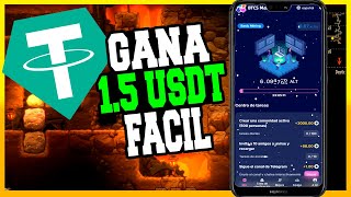 🔴 Esta pagando 15 DOLARES GRATIS nueva mineria GRATIS [upl. by Eigla]