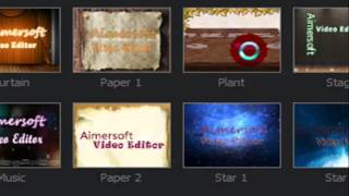 Aimersoft Video Editor from Starting Interface [upl. by Airotkiv602]