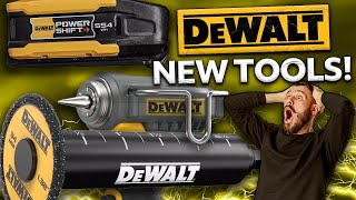 10 New Tools from DeWalt  New Powershift and 20V Max tools [upl. by Thierry]