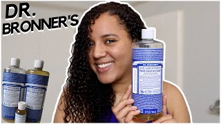 5 Ways I Use Dr Bronners 18In1 Castile Soap [upl. by Eiliab]