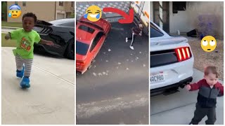 Scaring Kids with Supercars Loud Exhausts 😱😂 [upl. by Manton]