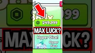 249999 MAX LUCK IN PETS GO RNG [upl. by Tserrof]