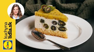 Svieža kiwi torta 🥝  Veronika Bušová  Kuchyňa Lidla [upl. by Delano]