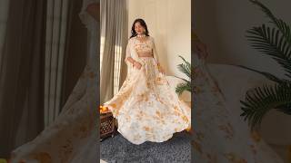 Wedding outfit ideas  Yellow edition shorts youtubeshorts wedding haldi shadi lehenga ootd [upl. by Armitage]