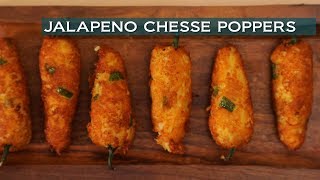 How To Make Jalapeno Poppers  Jalapeno Cheese Poppers Recipe  Jalapeño Poppers By Food Fiesta [upl. by Eagle]