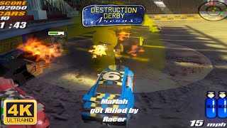 The Victim  Destruction Derby Arenas  PCSX2PS2 Gameplay 4K [upl. by Esekram]