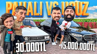 UCUZ VS PAHALI  KÜLÜSTÜR ARABA İLE PAHALI RESTORANA GİTTİK [upl. by Wordoow117]