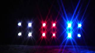 3 Channel LED light organ  Orga de lumini pe 3 canale [upl. by Olga]