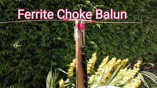 Ferrite Choke Balun Tests [upl. by Nahsaj]