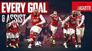 The best of Alexandre Lacazette  Every Goal and Assist  202021 Highlights [upl. by Metzger]