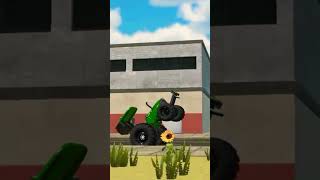 rap jhondeer 5050d stunt mode 🤯🤯 music punjabi automobile indiantractorfarminggame3d [upl. by Adlih888]