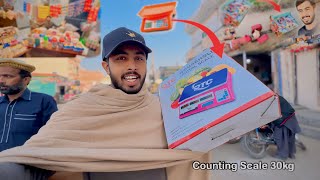 Finally Ye Machine Lee Lii 😍 Big Dukan Ke Liye New Tarazo Aa Gaya🥰 Zohaib Pendu  Zohaib Sabir Vlogs [upl. by Erdua648]