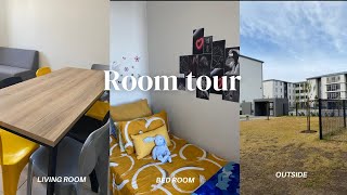 Res roomapartment tour Unibell 3  University of the Western Cape UWC [upl. by Tap]