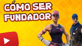 ⭐ Cómo SER FUNDADOR en Fortnite Salvar el Mundo en 2023 [upl. by Nitsua]