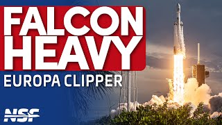 🔴FULL REPLAY SpaceX Falcon Heavy Launches NASAs Europa Clipper Mission [upl. by Ardnuasac]