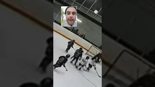 Bagarre entre parents pendant un match de hockey  VIDÉOJOURNAL Toronto news sport hockey [upl. by Ihn822]