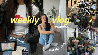 WEEKLY VLOG ⭐️ acting jobs 5am work days fear of starting something new [upl. by Hanala865]