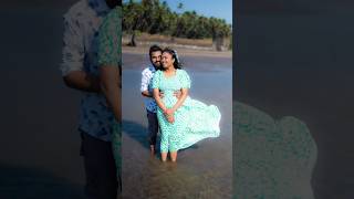 Wait for result 📸🔥Prewedding shoot  Revdanda beach Alibaug shorts photography trendingshorts [upl. by Ecirtnas]