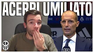 ALLEGRI HA DECISO DI UMILIARE ACERBI 😍 [upl. by Thisbee]