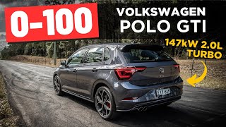 2023 Volkswagen Polo GTI review 0100 14 mile amp engine sound [upl. by Wind]