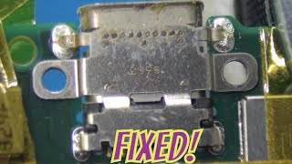 Replacing the USB TypeC connector How to replace it yourself easily How toDo it yourself [upl. by Ardien]