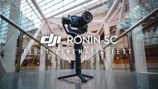 DJI RONINSC CINEMATIC TEST [upl. by Lewak]