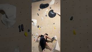 Guess the grade👀 climbing climber boulder bouldering escalade [upl. by Htederem]