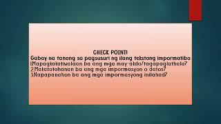 Tekstong Impormatibo Kahulugan at Mga Halimbawa [upl. by Kho]