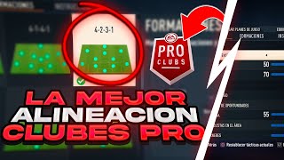 CLUBES PRO FIFA 23 🎮 4231 🎮 Las mejores TACTICAS e INSTRUCCIONES de una formación META [upl. by Zippel284]