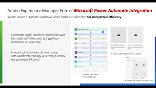 Enhance Your Workflows with AEM Forms Microsoft Power Automate Integration [upl. by Alyat82]