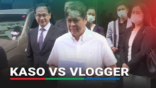 Kiko Pangilinan nagsampa ng cyberlibel case laban sa vlogger  ABSCBN News [upl. by Dur554]