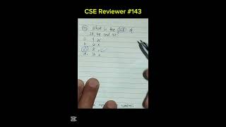 CSE Reviewer 143 [upl. by Gusty456]