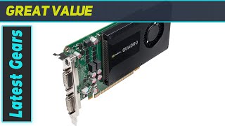 NVIDIA Quadro K2000D 2GB GDDR5 Graphics Card Unleashing Professional Performance [upl. by Eikkin]